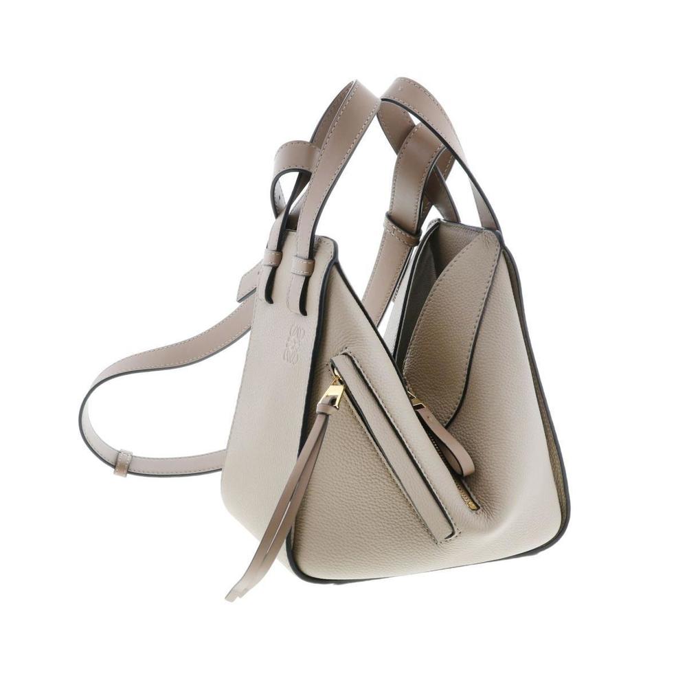 Loewe Bag Compact Handbag Hammock Bag Tan